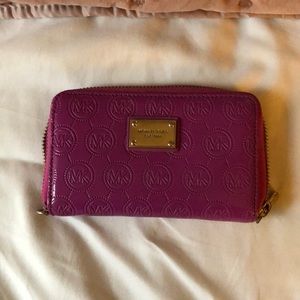 Michael Kors Pink Wallet